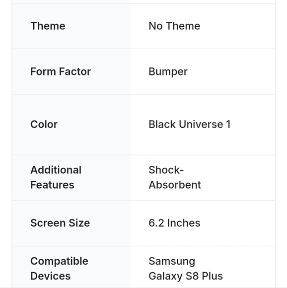 New PBRO S8 Plus Case,Cute Universe Constellation Case Dual Layer. - Picture 8 of 14